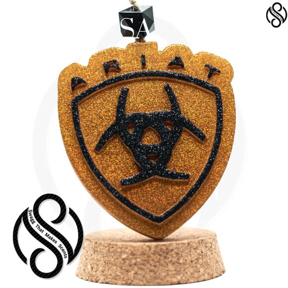 Ariat Logo Silicone Freshie Mold – Glitter Blue - Picture 4 of 5